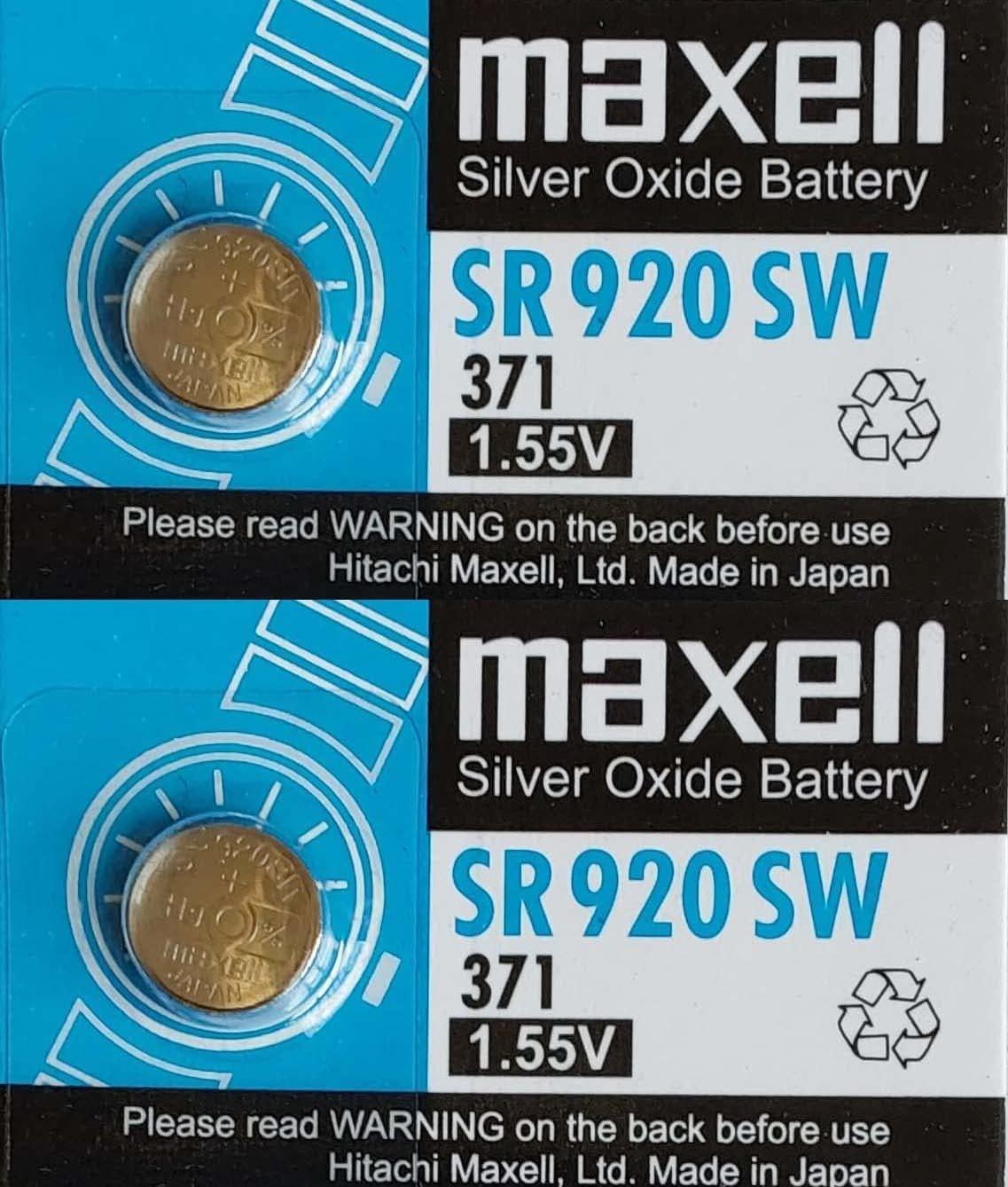 thumbnail interactive-video image 1 of 10-Pack Maxell 317 Silver Oxide Batteries – 1.55V SR516SW – For Watches, Calculators (Made In Japan) 1 of 5