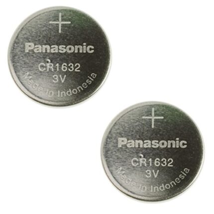 Panasonic CR1632 3V Lithium Coin Battery (2pc Pack)