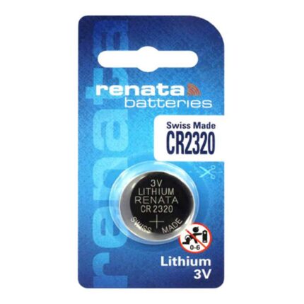 Renata CR2320 Battery 3V Lithium Button Type Cell (1pc Pack) Swiss Made