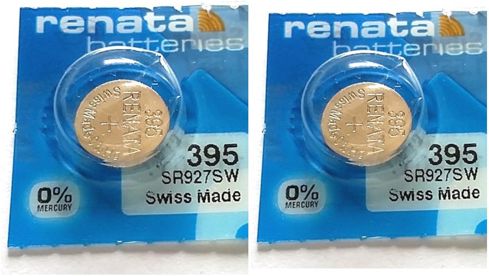 2 Batterie Renata 399 SR927W 1,55V | Orologi E Piccoli Dispositivi, Qualità Svizzera