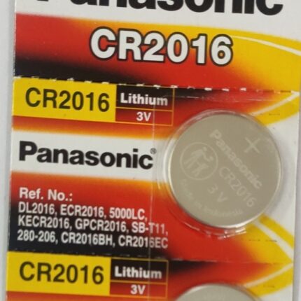 Panasonic CR2016 3V Price Lithium Coin Cell Battery – Pack of 2pc