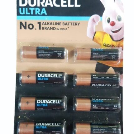 Duracell Ultra AA Battery Price Alkaline Batteries - Pack of 8 Batteries