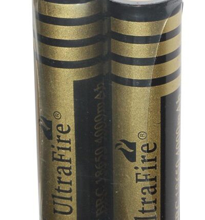 18650 Battery Price for 6000mAh 3.7v - Pack of 2 Batteries