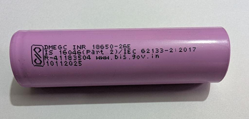 DMEGC 2600 mah Battery -1 2600 mah battery - 1