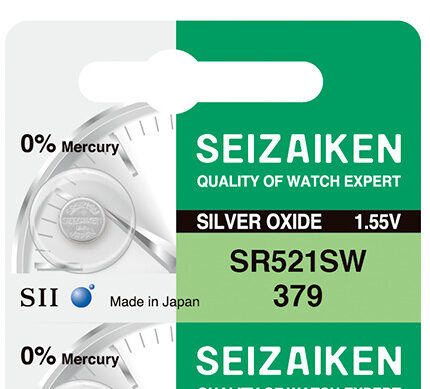 Seizaiken 379 Battery SR521SW