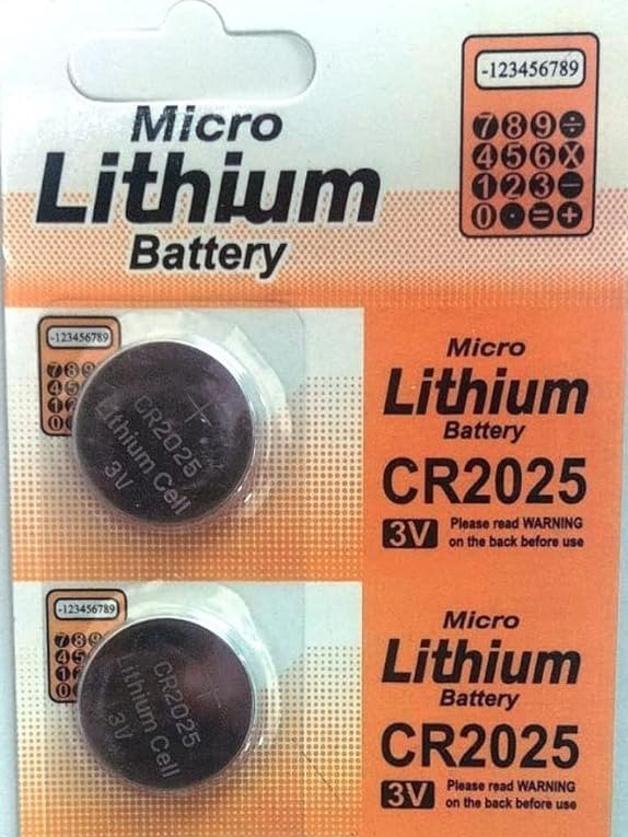 MICRO LITHIUM CR2025 - 2PC lithium cr2025 battery - pack of 2